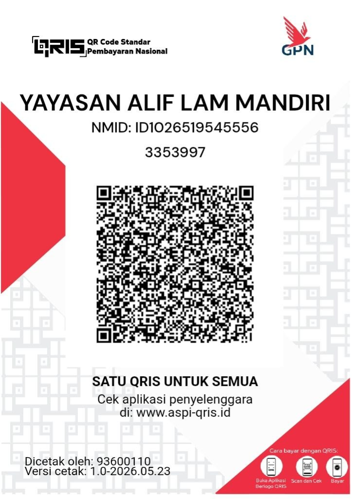 QRIS Yayasan Alif Lam Mandiri